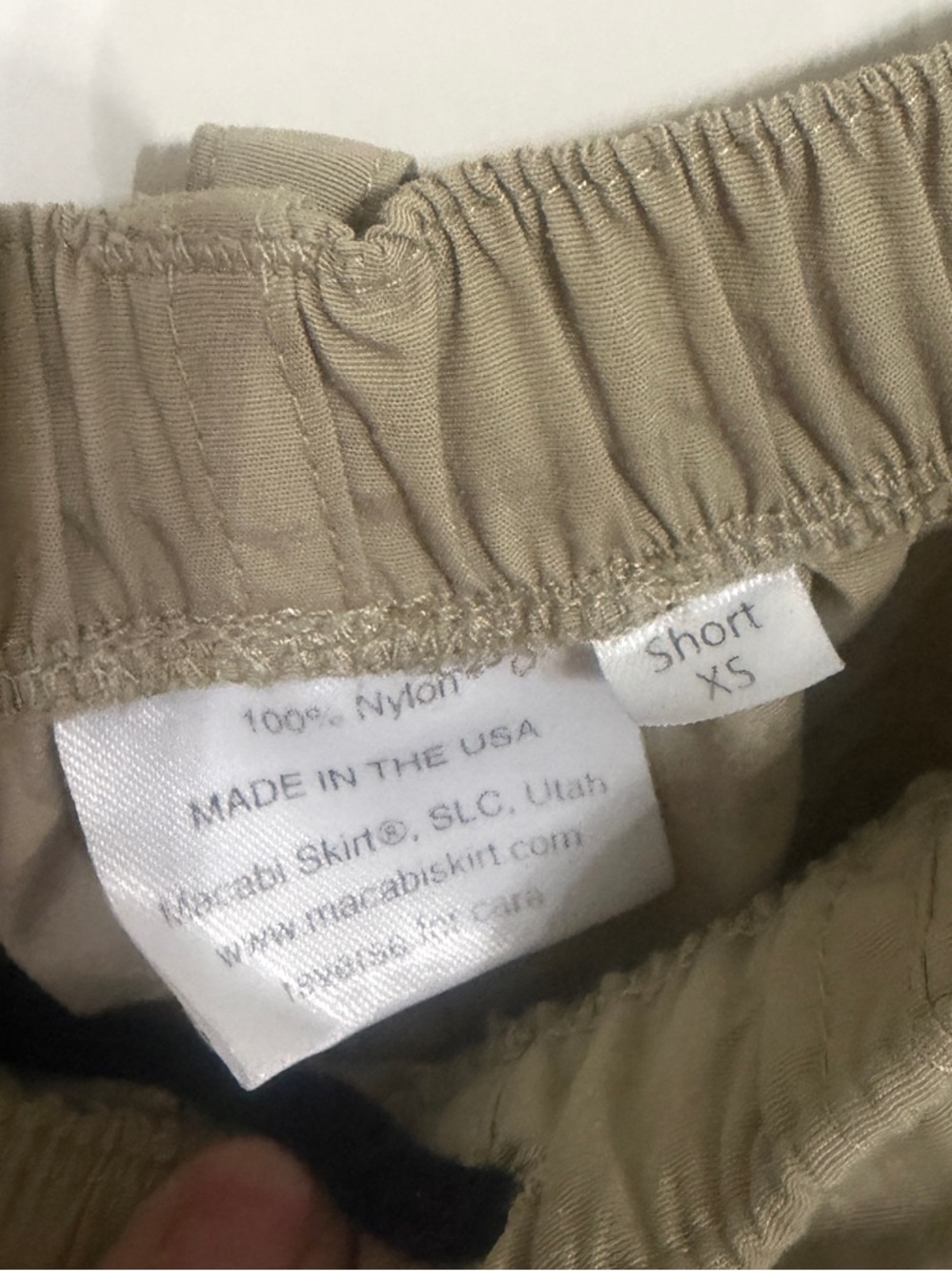 Macabi Skirt XS  skirt. Nylon. Convertible. Hiking. Outdoors. Versatile. Travel - Picture 3 of 16